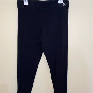 PINK black yoga leggings